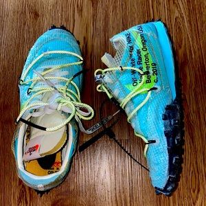 Nike Off- White W Waffle Electric Green